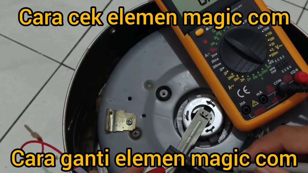 Cara cek elemen magic com masih bagus atau sudah rusak dan cara menggantinya