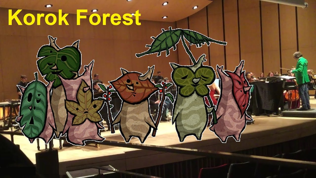 Zelda Breath of the Wild: Korok Forest - Live Orchestra Concert by OVMF