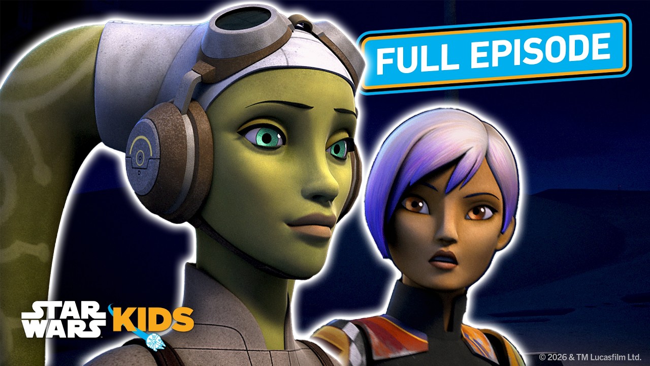Steps Into Shadow: Part Two | Star Wars Rebels S3 E2 | Full Episode | @StarWarsKids