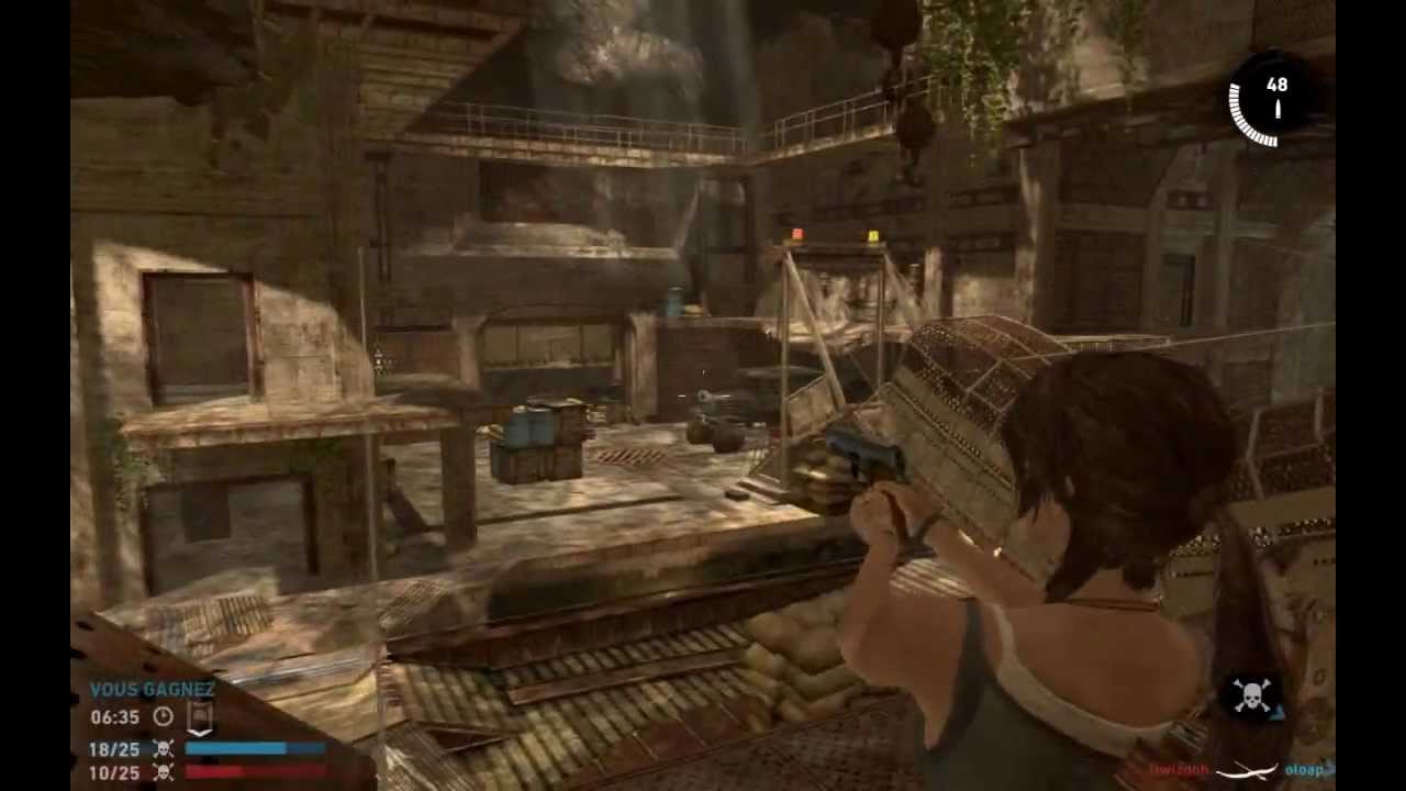 Tomb Raider Reborn (2013) - Multiplayer - Team DeathMatch - Underground 1