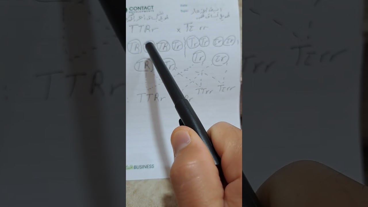 اسهل طريقة لحل مسائل الوراثة ♂️🖇♀️ قانون مندل الثاني 🧬تالتة اعدادي علوم