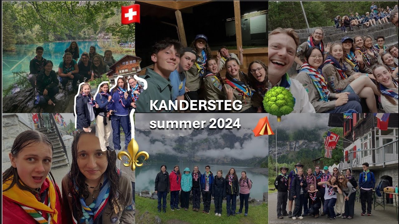 Kandersteg International Scout Centre KISC vlog [July 2024]