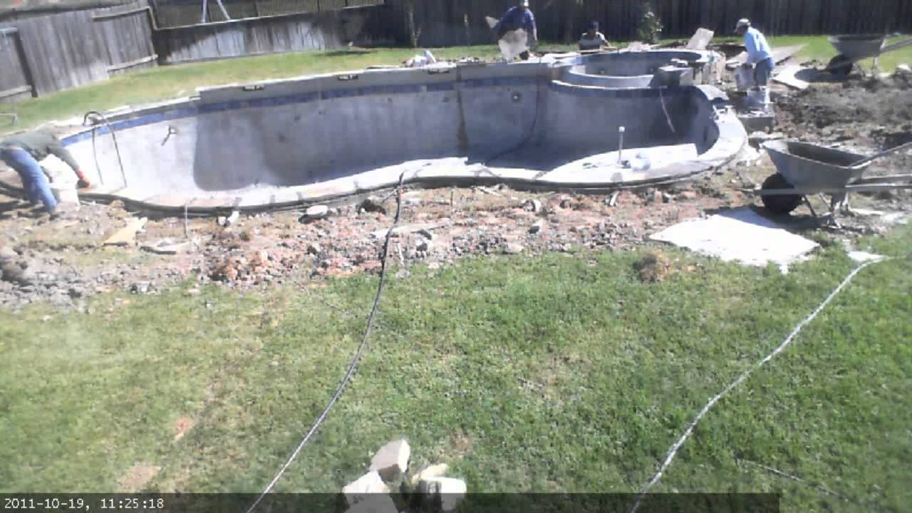 2011 Pool Build Timelapse