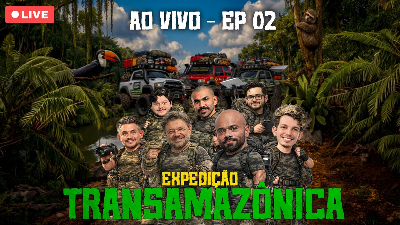 RICARDINHO ACF ESTÁ CHEGANDO?  CHEGARAMOS NO PONTO DE ENCONTRO - EXPEDIÇÃO TRANSAMAZONICA - DIA 02