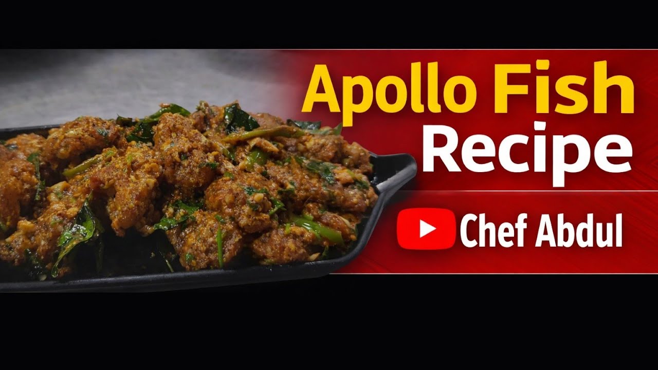 Hotel Style Apollo Fish Recipe 😋 | Crispy & Spicy Apollo Fish | Chef Abdul