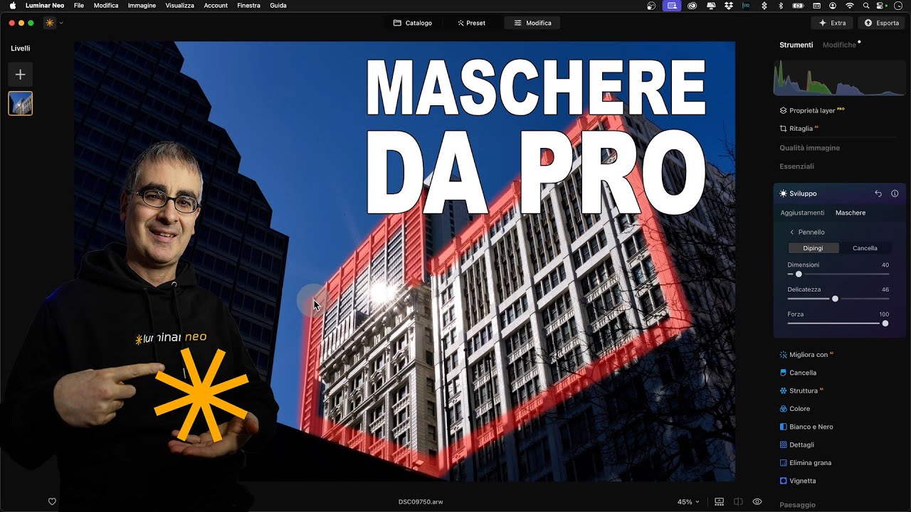 Le MASCHERE come non le hai MAI Viste - Corso Luminar Neo