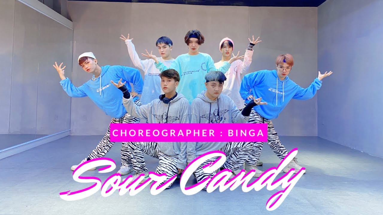 [DANCE PRACTICE] Sour Candy - LadyGaga - BlackPink (Choreographer BinGa) Dance by Heaven Dance Team