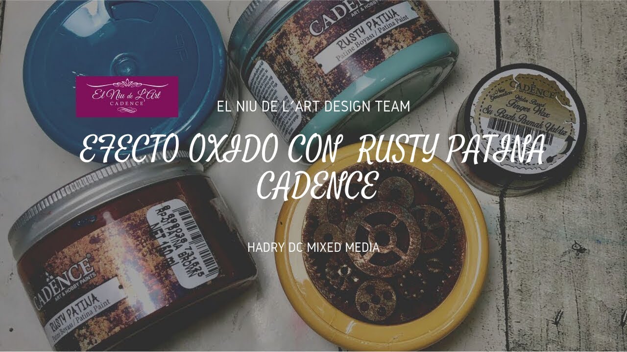 EFECTO OXIDO CON RUSTY PATINA DE CADENCE (MINI TUTORIAL)