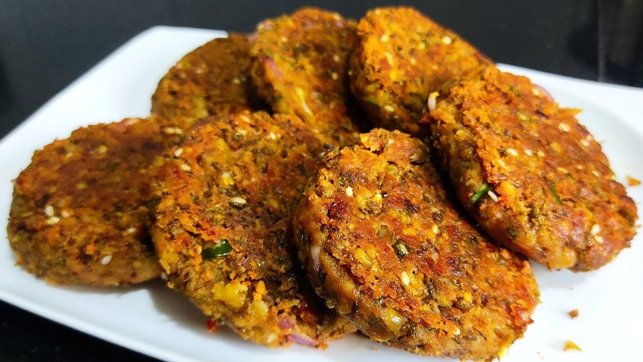Easy Evening Snacks / Green Moong Cutlet / Healthy Snacks / Rahilas Cookhouse