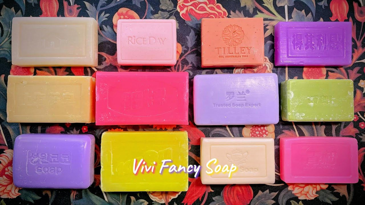 ASMR SOAP Cutting/Dry Soap/Satisfying Sound ASMR/No Talking/Just Like a Garden
