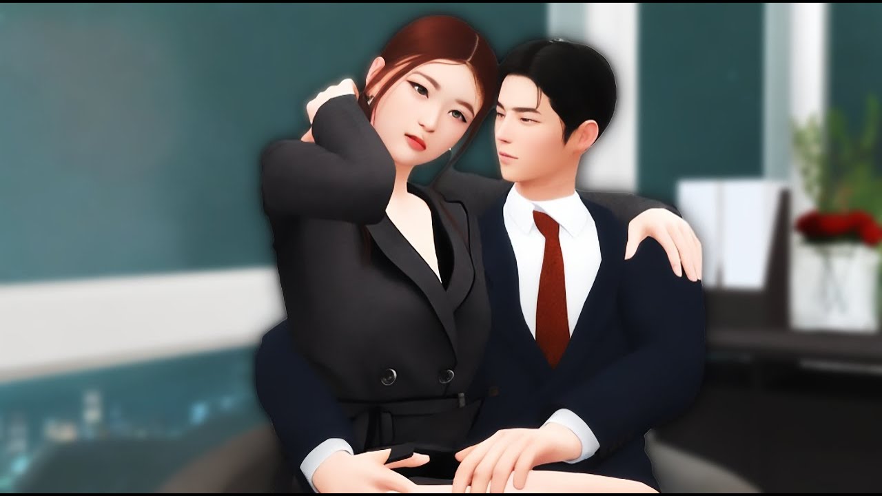 CEO AND EMPLOYEE ❤️ | SIMS 4 LOVE STORY | In Love With My Boss