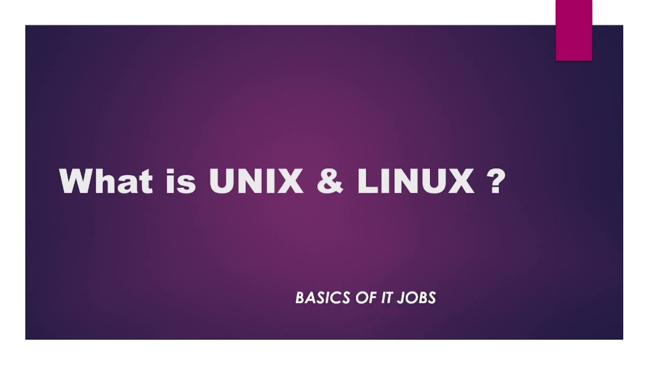 #Linux #LinuxKernel #LinuxJobs #UnixVsLinux #LinuxTutorial #TechEducation #unix 