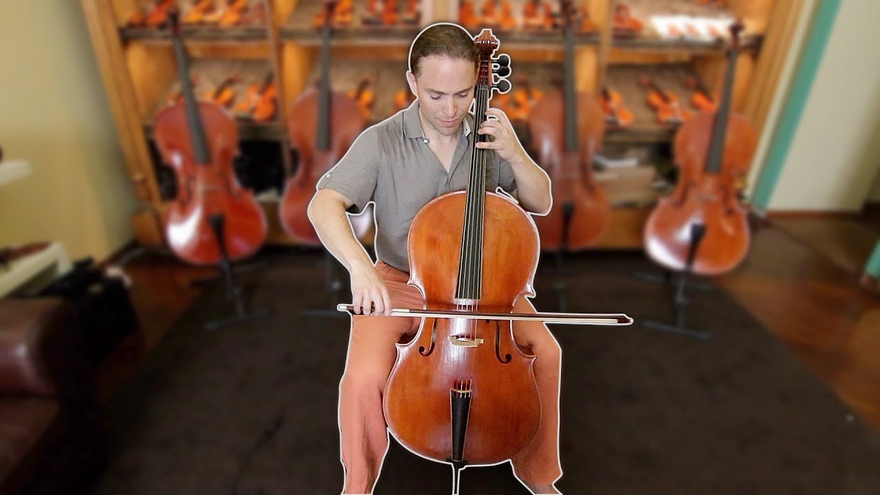 Playing a 5 String Cello, part 1 | Marin Marais - L'Agréable