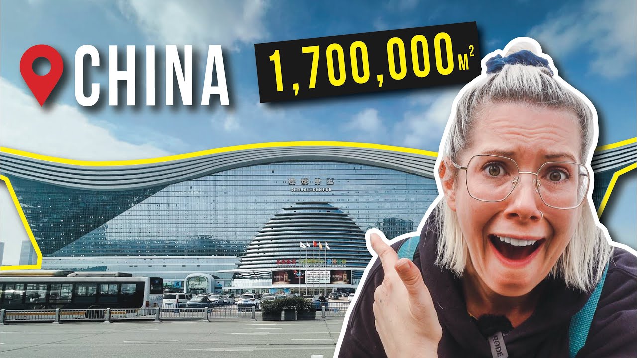The world's LARGEST building is in CHINA