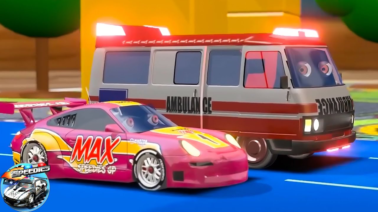 Wheels on the Ambulance Nursery Rhyme & Baby Song by Speedies