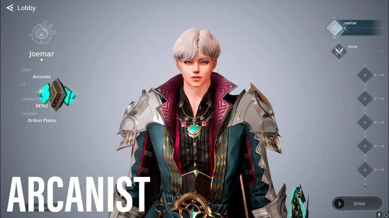 V4  - Arcanist Class Gameplay Level 1 - 50 PC Version 2022 [MMORPG] 4K