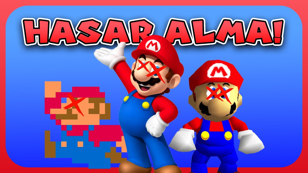 Bütün MARİO Oyunları ama HASAR ALMAK YASAK!