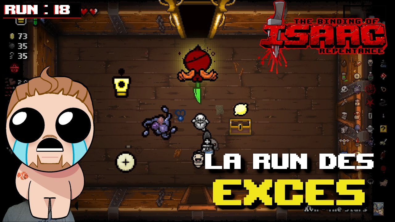 LA RUN DES EXCES | The Binding of Isaac : Repentance #18