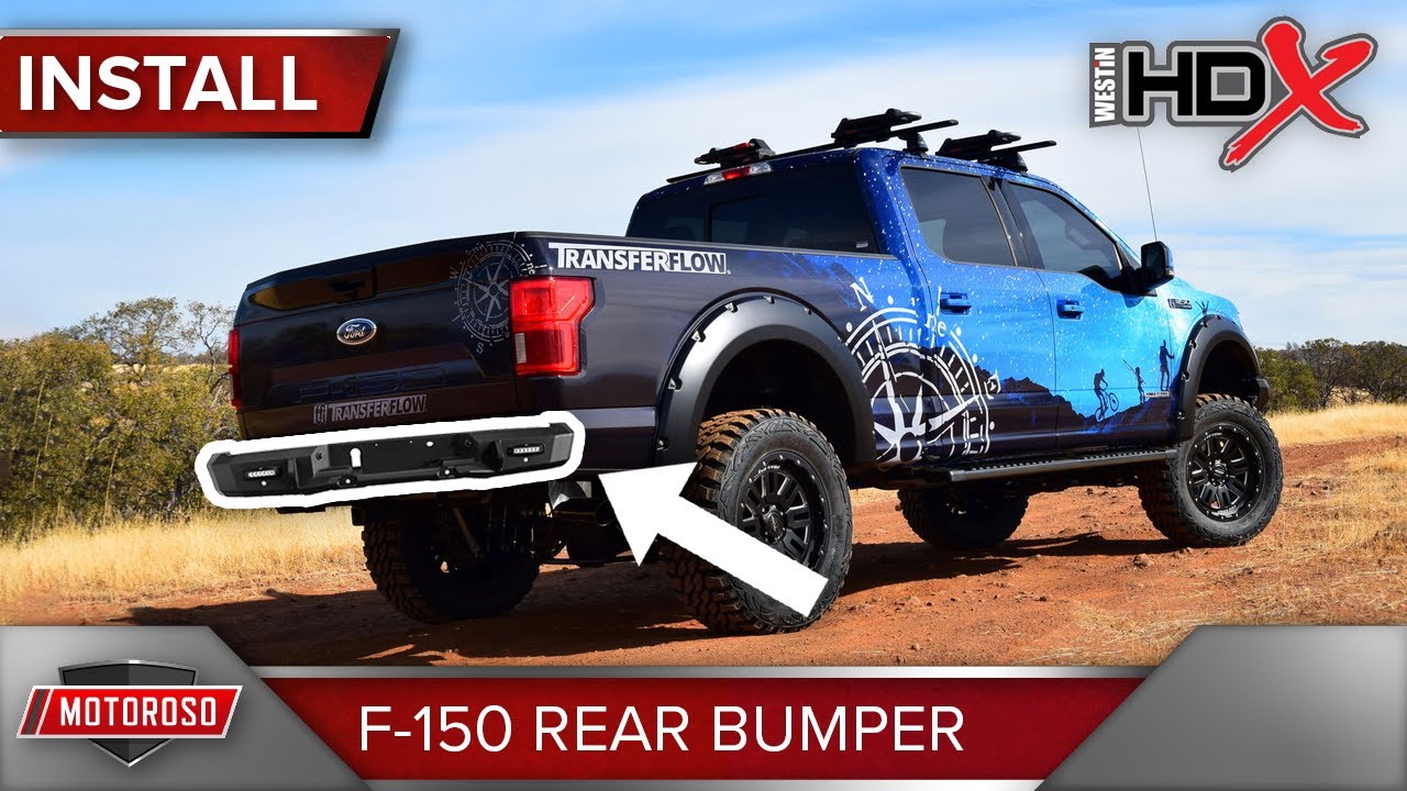 Westin HDX Rear bumper for 2015+ Ford F-150 Install Guide