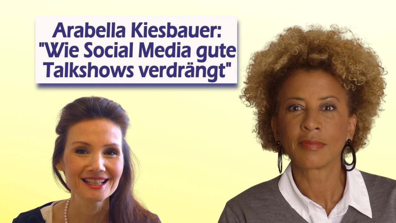 Wieso Social Media gute Talkshows verdrängt: Arabella Kiesbauer