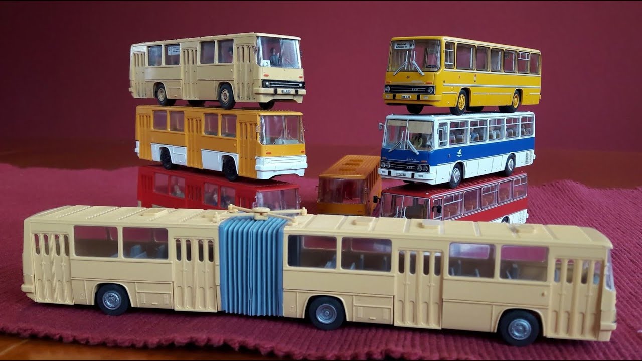 Michas Modellbahn Teil 22 - Ikarus Busse, neuer BREKINA Ikarus eingetroffen! Fahrgäste kommen bald