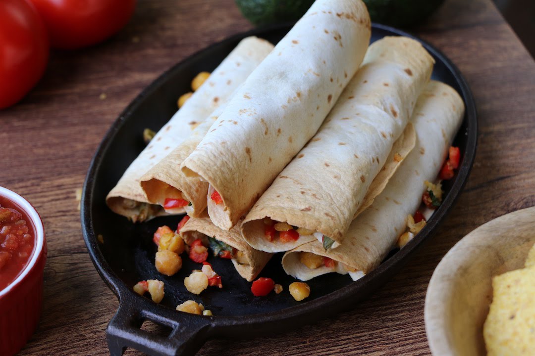 Flautas [Vegan] | The Buddhist Chef