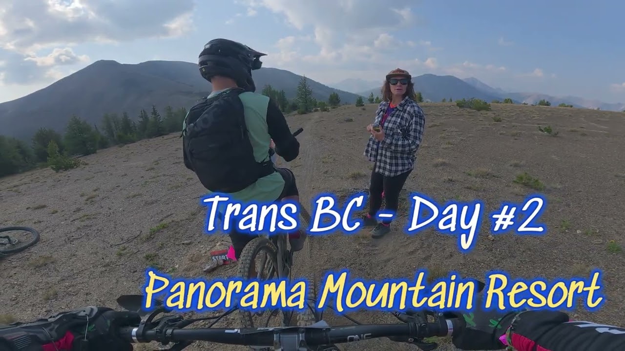 Trans BC 2025 - Day #2 Panorama Mountain Resort, Hai ca merge #transbc #enduromtb #britishcolumbia