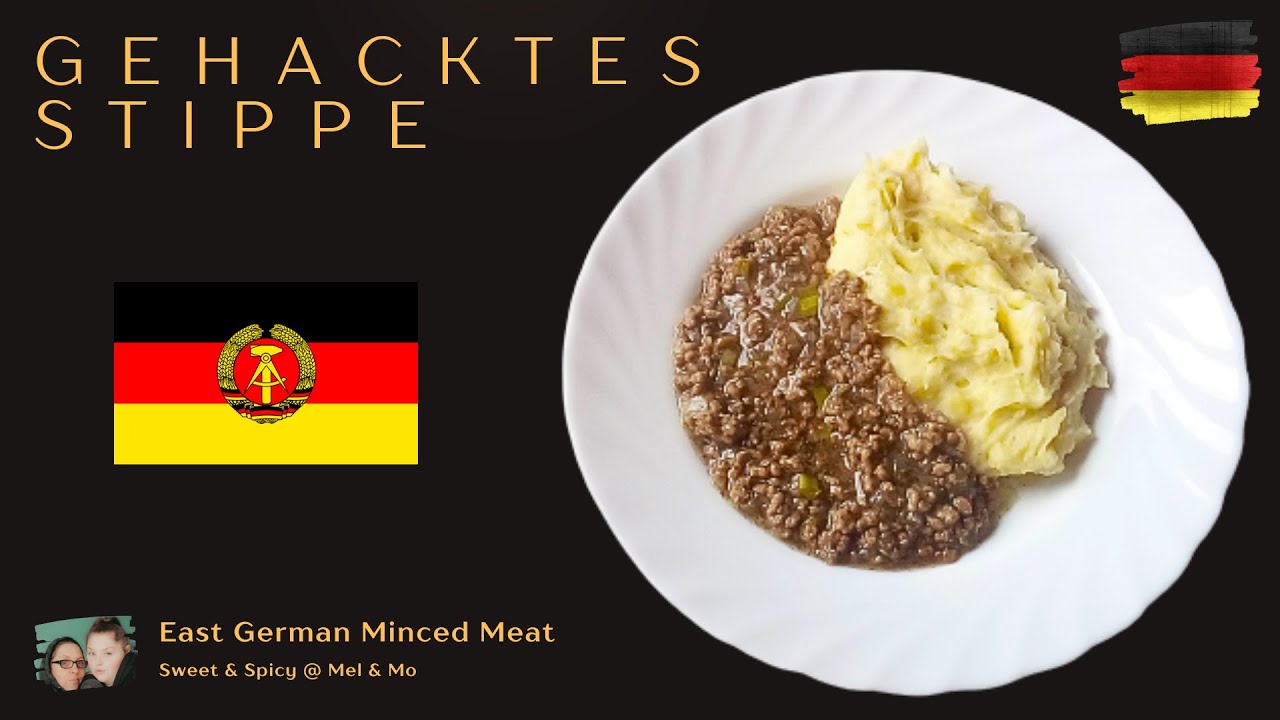 🇩🇪 Gehacktesstippe 🇩🇪 ostdeutsches Rezept mit Hackfleischso&szlig;e
