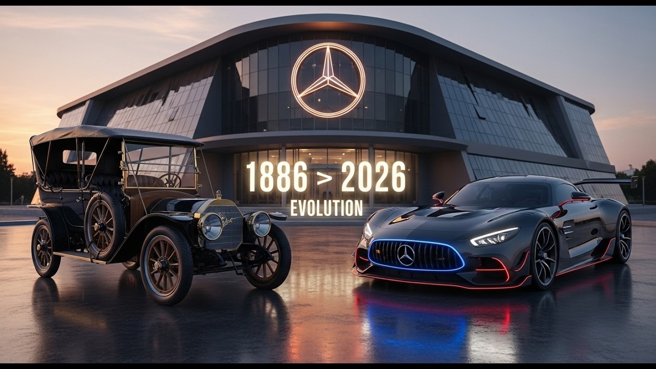 Mercedes Evolution 1886&ndash;2026 | From First Car to Future Hypercars  #mercedesbenz #mercedesevolution