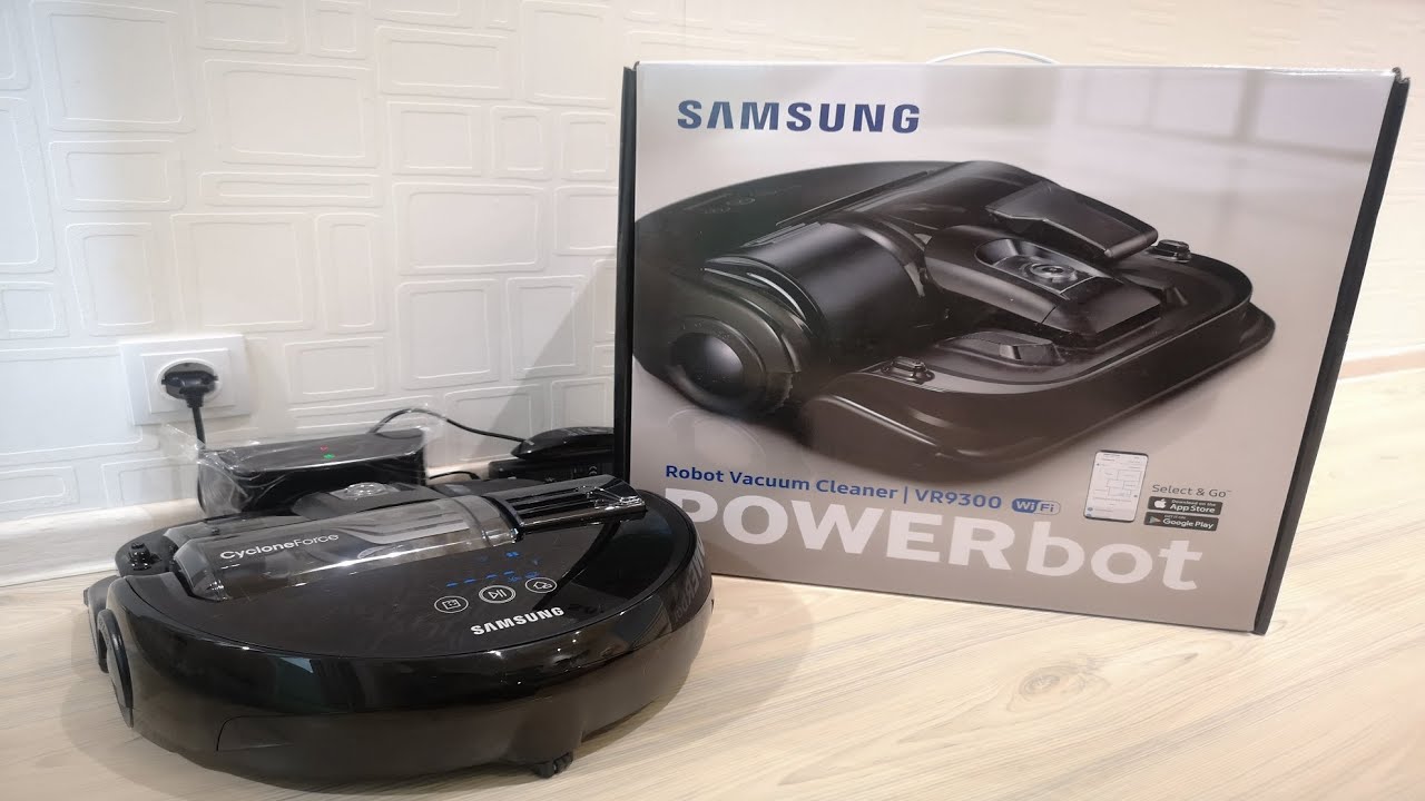 Робот пылесос PowerBot от Samsung.