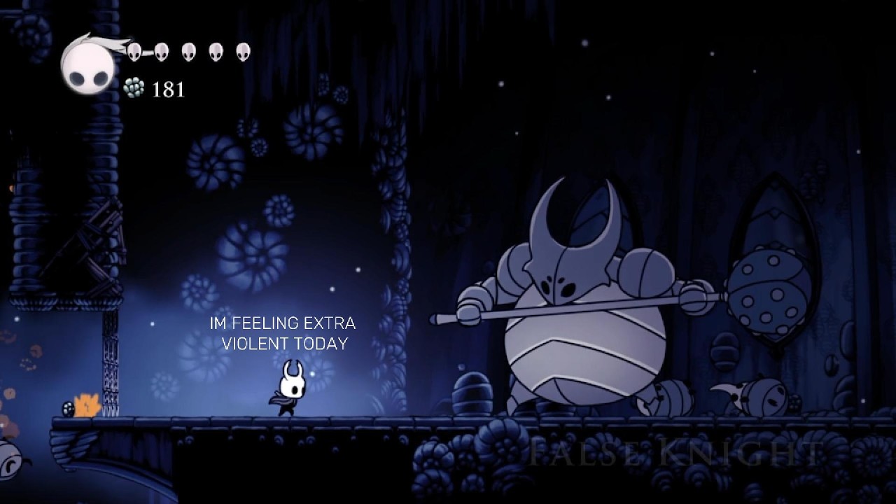 Hollow Knight – The False Knight Falls (hollow knight part 2)