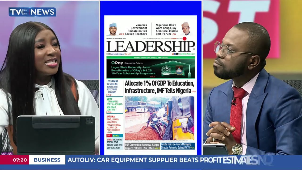 TVC Newspaper Review: Forgery, Scandal Rocks PDP Ahead Of Convention