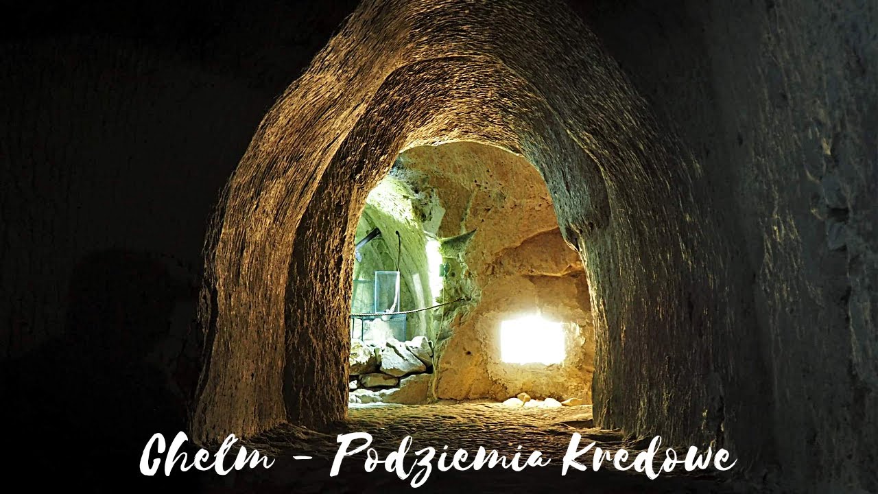 Chełm - podziemia kredowe z duchem Bieluchem
