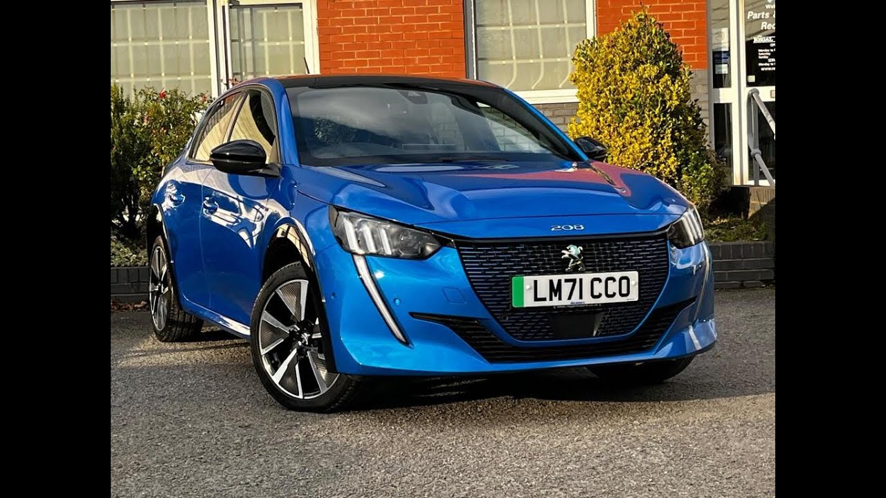 Peugeot E-208 50kWh GT Hatchback 5dr Electric Auto (136 ps) (LM71 CCO)