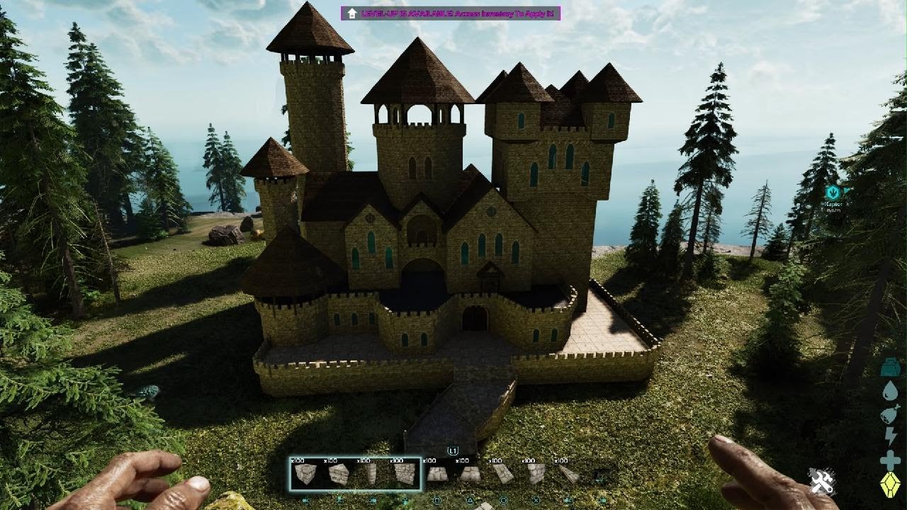 ARK Survival Ascended Castle
