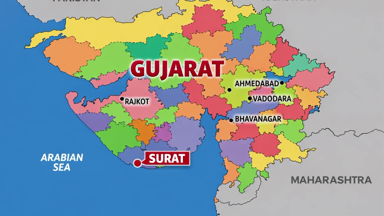 सूरत का इतिहास | कैसे बना भारत की Diamond City? | Surat History in Hindi | Gujarat History