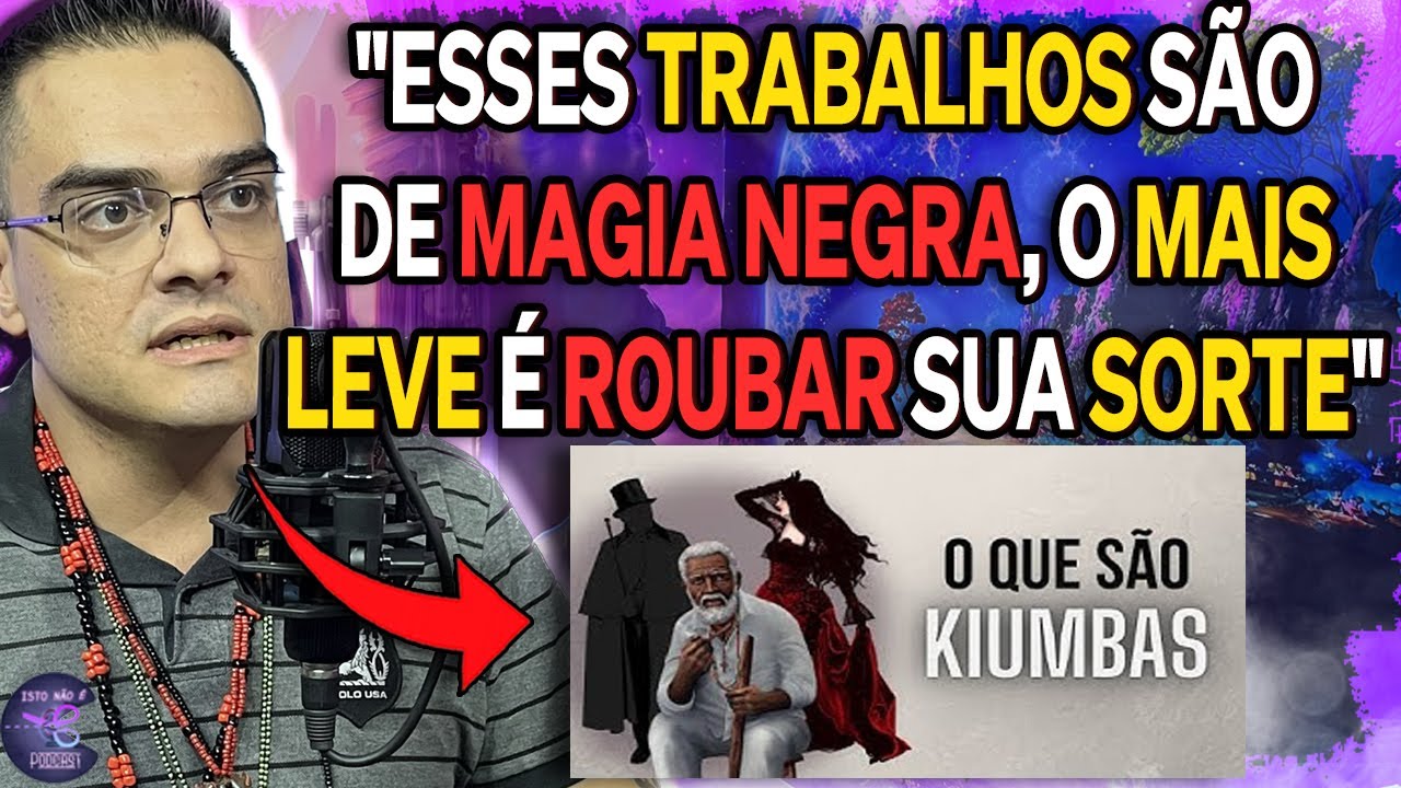 COMO &Eacute; FEITO OS TRABALHOS COM KIUMBAS ? -  N&acute;GANGA MARCELLO BALIDO - QUIMBANDA - CORTES