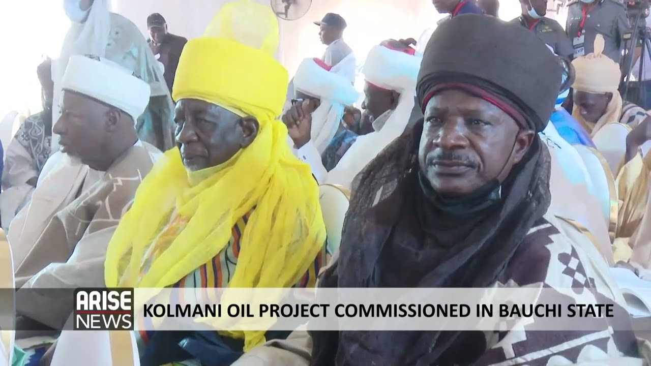 KOLMANI OIL PROJECT COMMISSIONED IN BAUCHI STATE