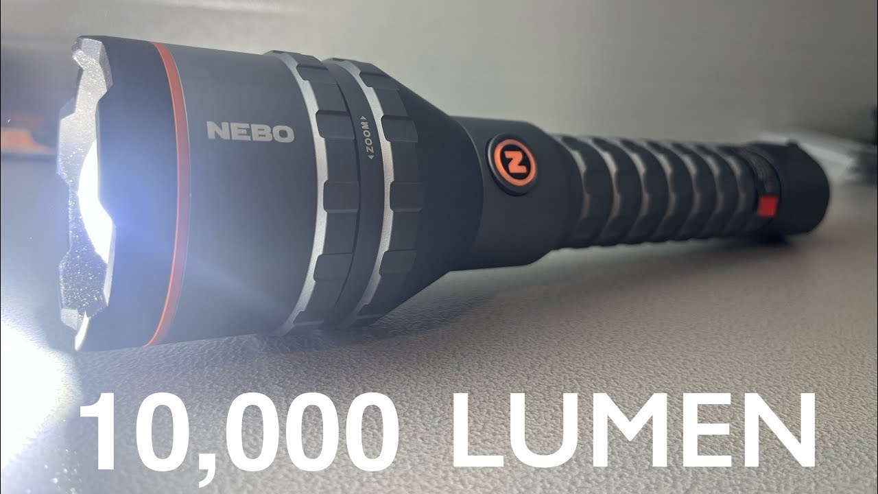 ЛУЧШИЙ фонарик 2024 года! Обзор Nebo DaVinci 10 000 люмен!