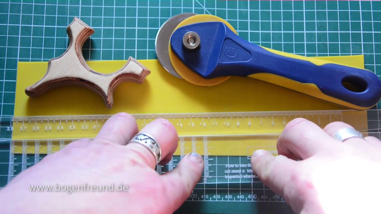 Slingshot Tutorial 3 - Band schneiden Butterfly