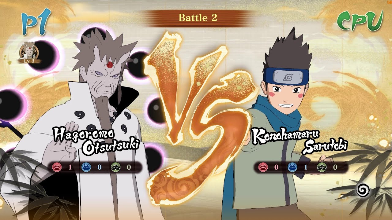 HAGOROMO VS KONOHAMARU - Naruto x Boruto: Ultimate Ninja Storm Connections