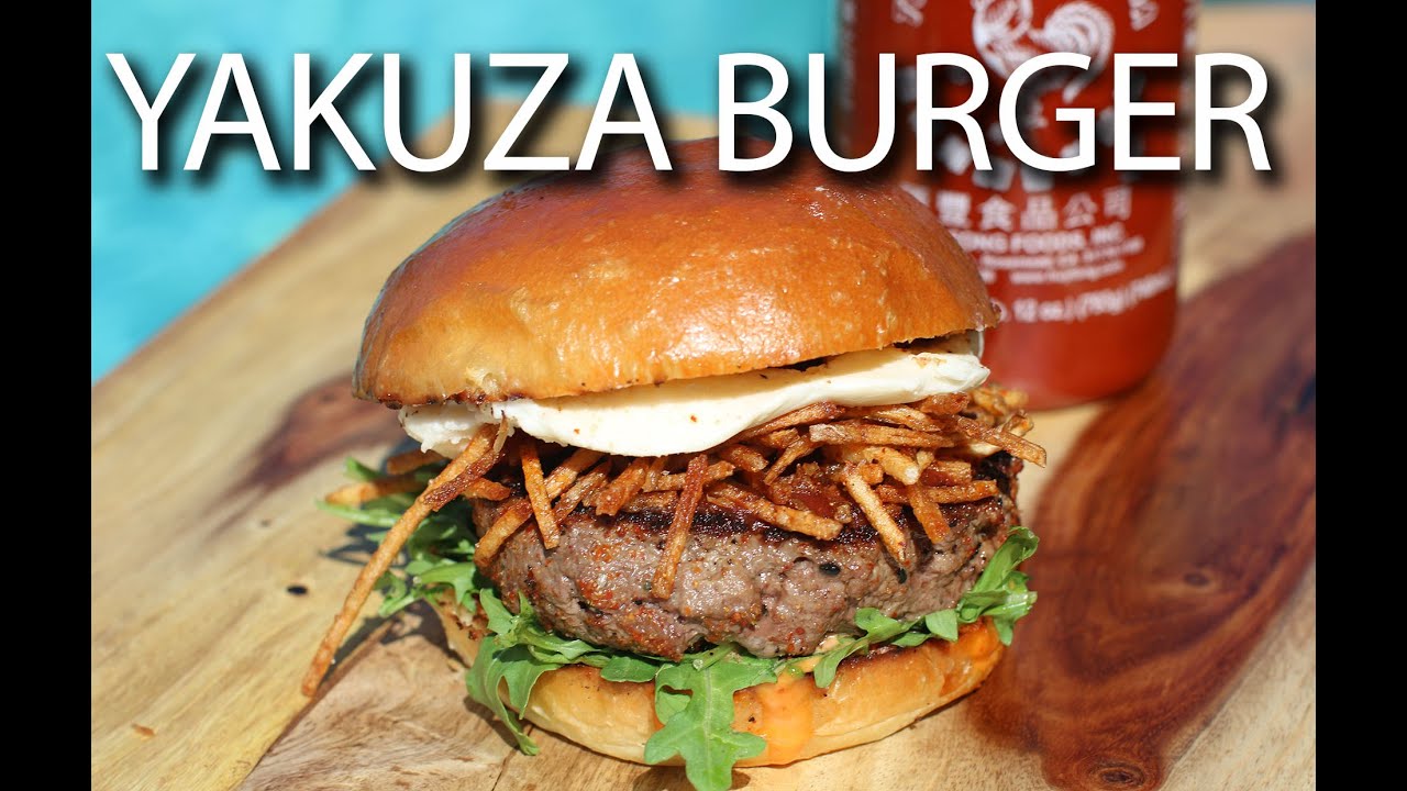 Yakuza Lounge Burger Recipe - BIG MEAT SUNDAY