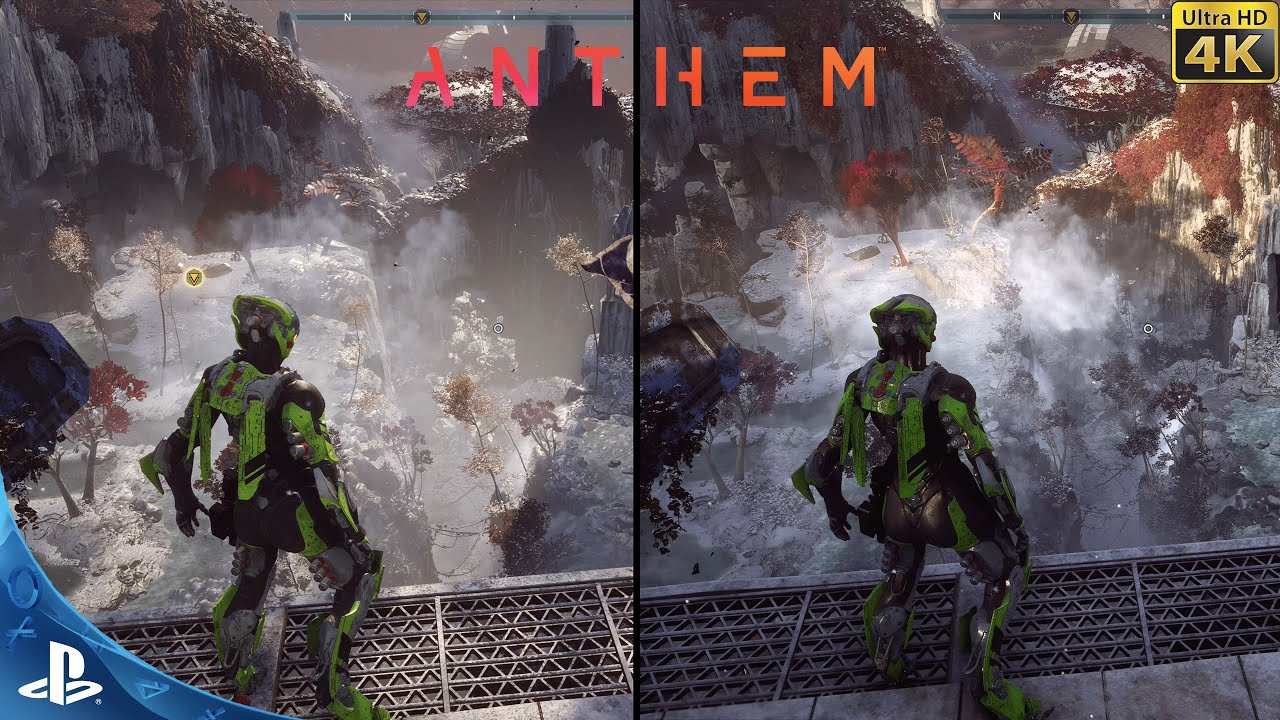 Anthem PS4 PRO VS PC 4K Maximum Settings | Graphics Comparison Blind Test