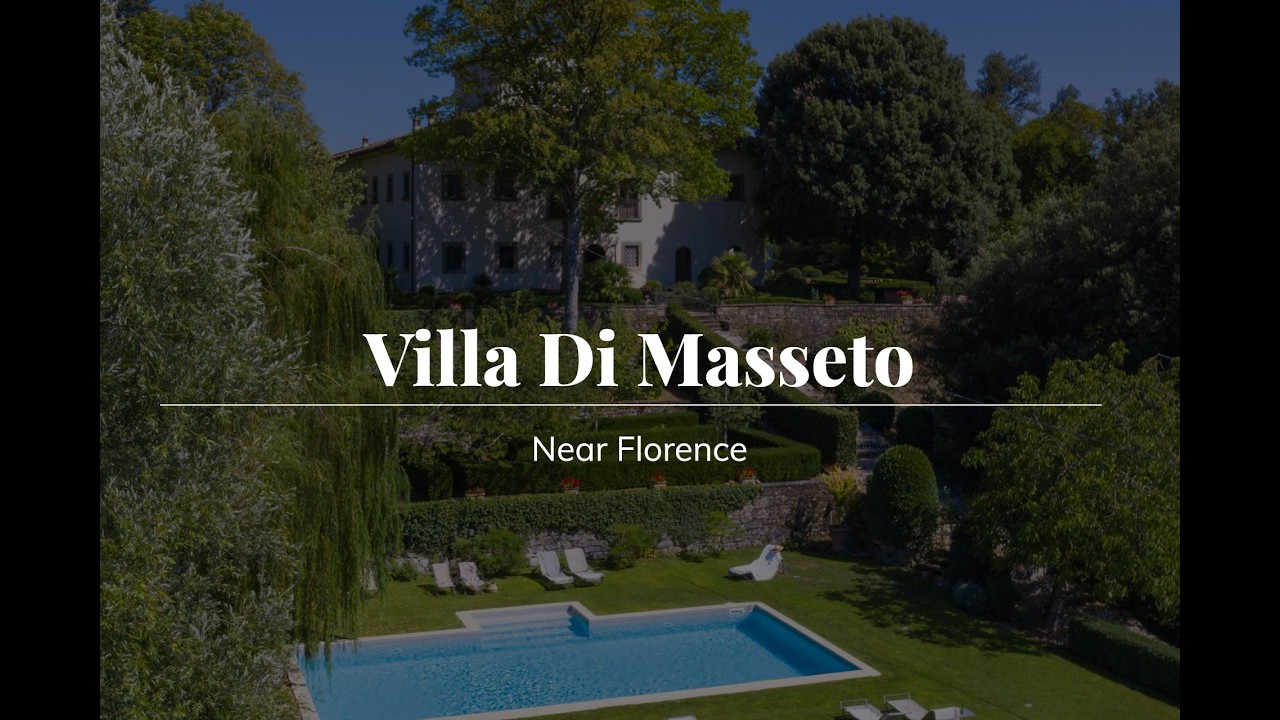 Villa di Masseto – Luxury Tuscan Villa near Florence with Private Pool