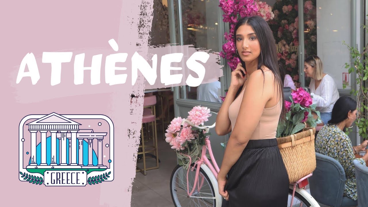 Vlog n°1- 🇬🇷Athènes , Restaurant, Roof-top, Photo Instagram