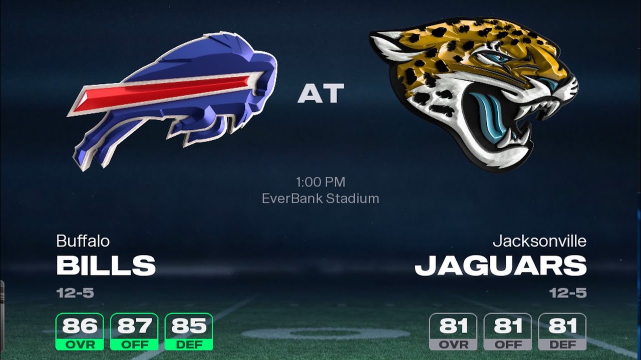 Madden NFL 26 | Wild Card: Bills vs Jaguars