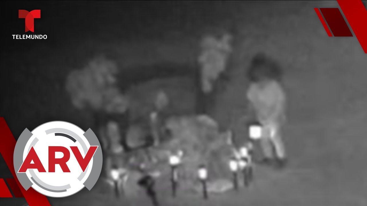 Supuesto fantasma es visto en cementerio de Nueva México | Al Rojo Vivo