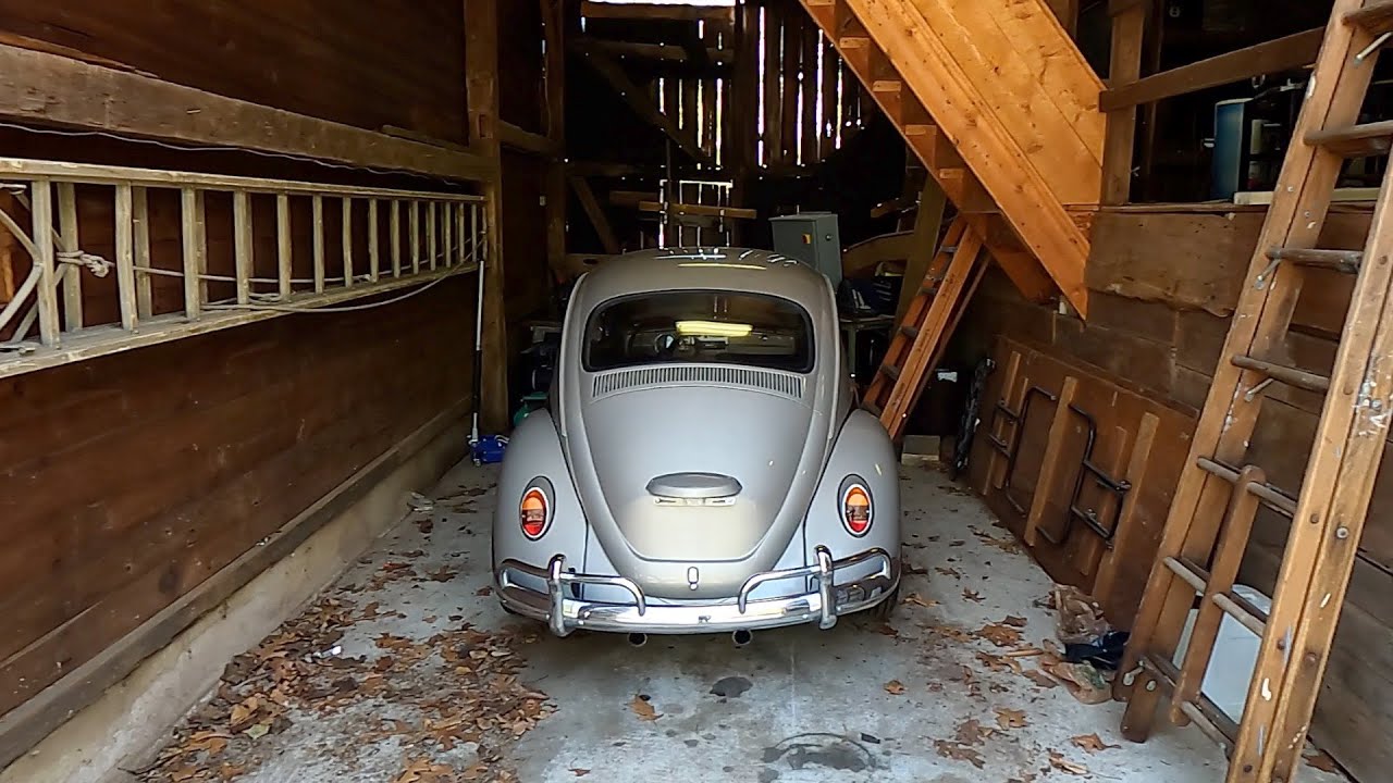 Находка в амбаре | Первый запуск - Vw Beetle 1967 года.