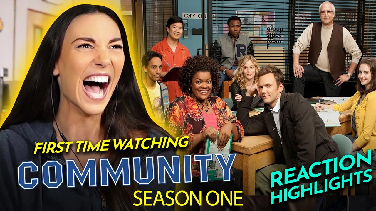 Coby enrolls in COMMUNITY SEASON 1 (2009) TV Reaction FIRST TIME WATCHING