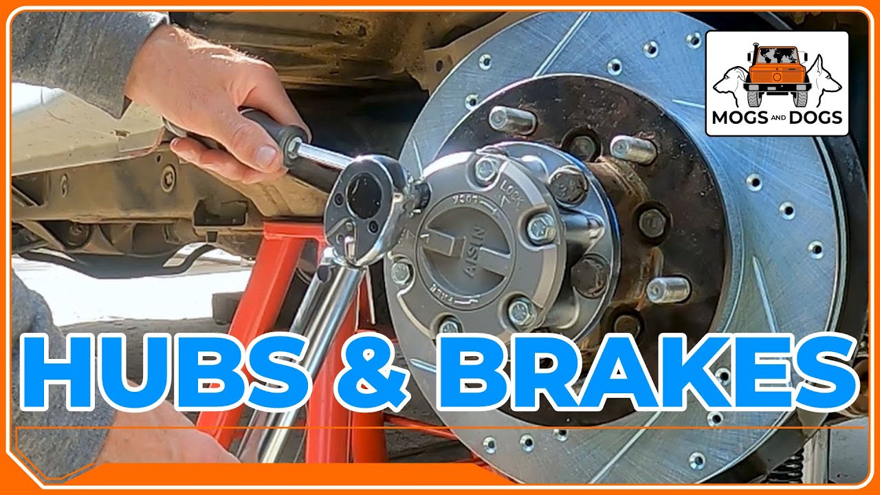 How to replace Mitsubishi Montero Gen 2.5 FRONT hub locks, brake pads, rotors, and bearings